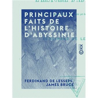Principaux faits de l'histoire d'Abyssinie - 1