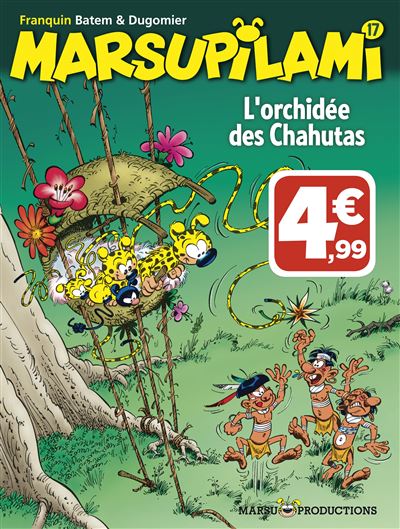 Marsu Productions Marsupilami - Tome 17 - L'orchidée Des Chahutas - Vincent Dugomier - Cartonné