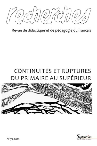 Continuités et ruptures du primaire au supérieur -  Collectif - broché