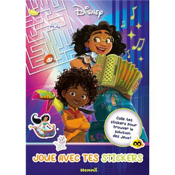Disney - Joue avec tes stickers - Colle tes stickers pour trouver la solution des jeux ! - 1