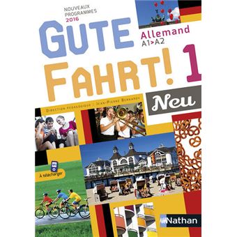 Gute Fahrt Allemand 1 Neu 2016 - Manuel de l'élève - 1