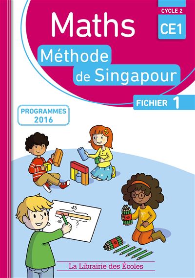 Maths, méthode de Singapour, CE1, cycle 2 : fichier 1 : programmes 2016 - Image 3