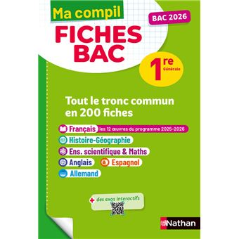 Ma Compil Fiches BAC 1re 2025