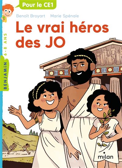 couverture de : Le vrai h&eacute;ros des JO