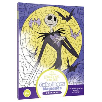 L'Etrange Noël De Monsieur Jack, The Nightmare Before Christmas - L'ÉTRANGE NOËL DE MR JACK - Coloriages magiques - Mystères (7+) - Disney - 1