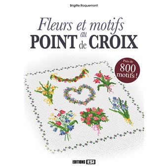 Fleurs et motifs au point de croix - 1