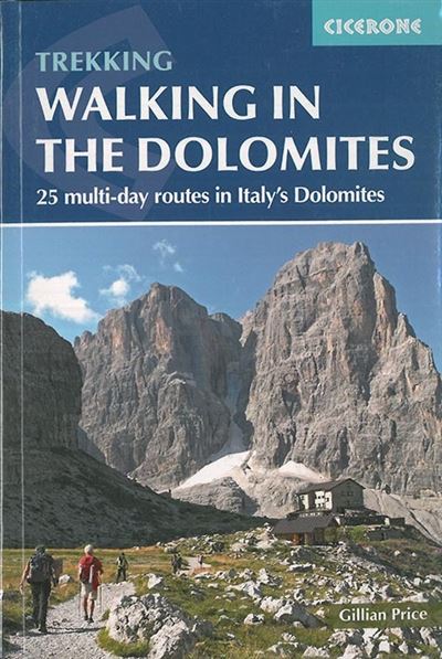Walking in the dolomites trekking