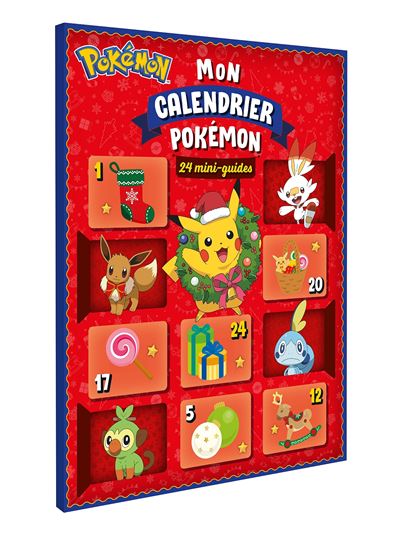 Calendrier de lAvent Pokémon 2023 pour enfants à partir de 4 ans