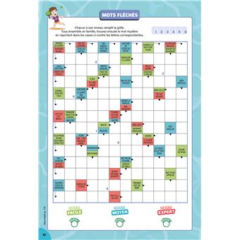 Le premier cahier de vacances pour toute la famille - Chacun joue à son niveau