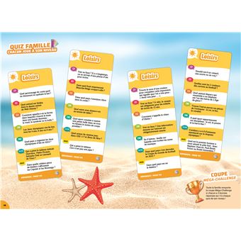 Le premier cahier de vacances pour toute la famille - Chacun joue à son niveau