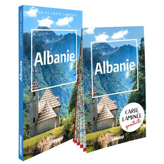 Albanie (guide et carte laminée) - 1