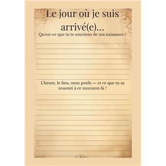 Maman, Raconte-Moi Mon Histoire