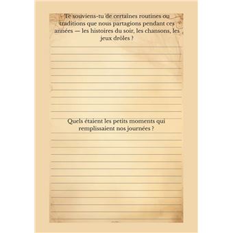 Maman, Raconte-Moi Mon Histoire