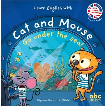 Go under the sea - Cat and mouse - Livre + audio - 1