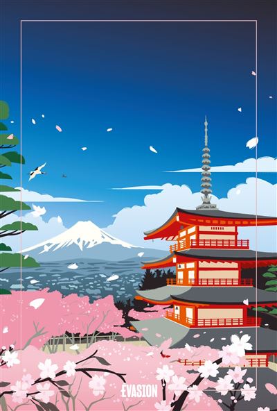Carnet Evasion Japon - Nicolas Galkowski - Hachette Tourisme Guides - broché - Carnet (de voyage, intime, de notes)