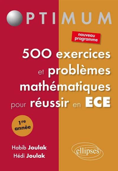 500 exercices et problemes mathematiques pour reussir en ECE