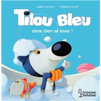 Tilou bleu aime bien se laver