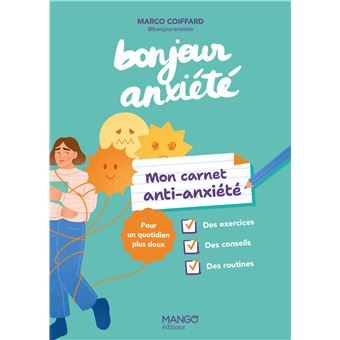 Mon carnet anti-anxiété - Bonjour anxiété