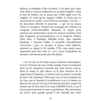 Un Diplomate au XVIIIe siècle. L'abbé Dubois d'après les archives des affaires étrangères