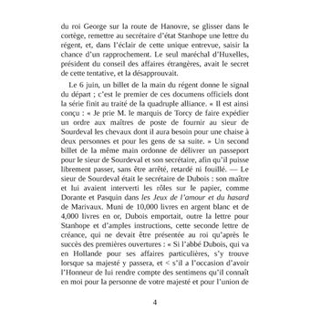 Un Diplomate au XVIIIe siècle. L'abbé Dubois d'après les archives des affaires étrangères