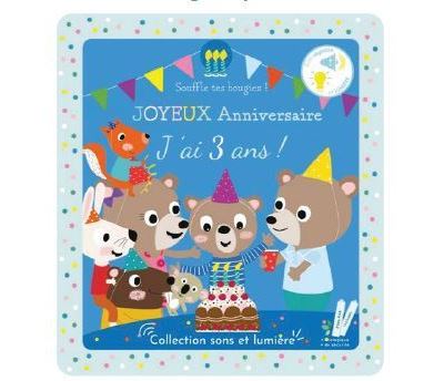 Joyeux anniversaire, j'ai 3 ans ! - cartonné - Marie Deloste, Isabelle  Chauvet, Livre tous les livres à la Fnac