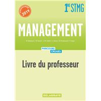 Management 1re STMG (2019) - Manuel - Livre du professeur