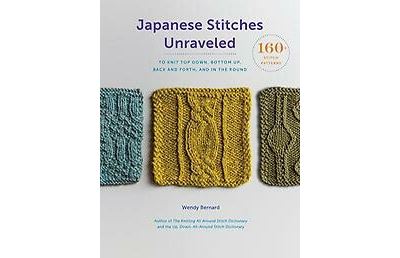 Japanese Stitches Unraveled 160+ Stitch Patterns to Knit Top Down