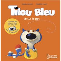 Tilou bleu va sur le pot
