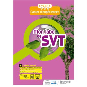 Mon labo de SVT cycle 4 - cahier d'expériences - 1