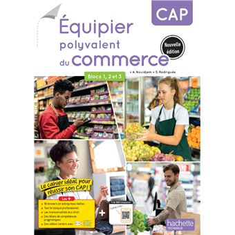 Équipier polyvalent du commerce CAP (détachable) - Éd.2025