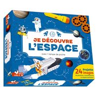 Je découvre l'espace - coffret avec lampe