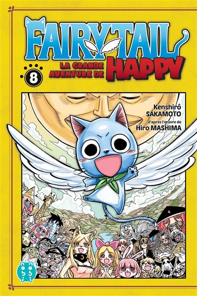 Fairy Tail - La grande aventure de Happy T08 - Kenshiro Sakamoto - broché