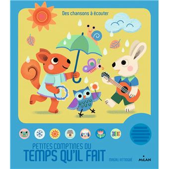 Petites comptines du temps qu'il fait - 1