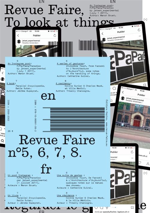 Faire - Regarder le graphisme - Volume 02 (n° 5, 6, 7, 8) -  Collectif - broché