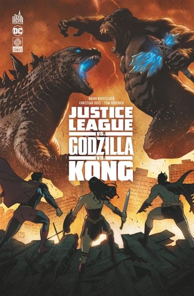 Justice league vs Godzilla vs Kong (2024)