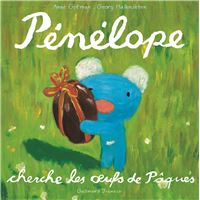 Pénélope cherche les oeufs de Pâques