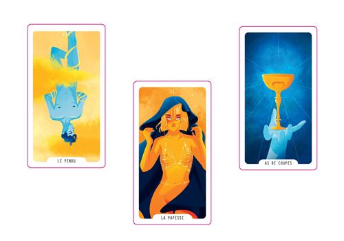ANUFER 78Pcs/Ensemble Cartes de Tarot Plate-Forme Planche Raconter l'avenir Divination Jeu Édition Anglaise Cavalier d'Attente Radieux SN07408