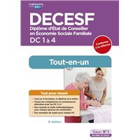 DECESF - DC 1 à 4 - Préparation complète pour réussir sa formation - Tout-en-un 2025-2026