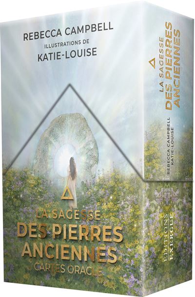 La Sagesse des pierres anciennes - Cartes oracle - Rebecca Campbell - Exergue - Coffret - Jeux livres objets