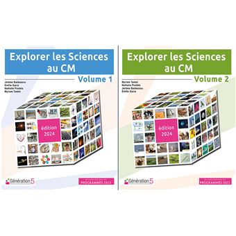 Pack Explorer les Sciences au CM - volumes 1 et 2 (édition 2024)