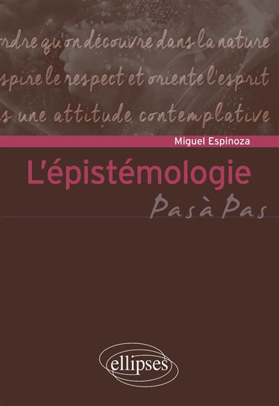 L'épistémologie - Miguel Espinoza - broché