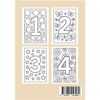 Livre de Coloriage Nombres pour Enfants