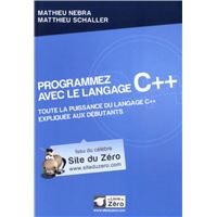 Programmez avec le langage C++