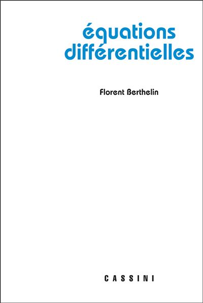 Equations différentielles - Florent Berthelin - broché
