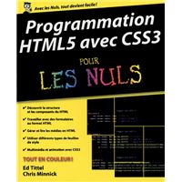 Programmation HTML5 avec CSS3 pour les nuls