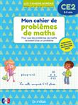 Mon cahier de problèmes de maths CE2