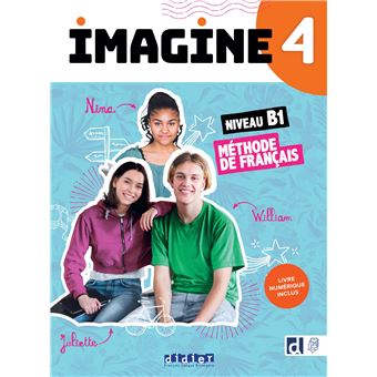 Imagine 4 - Niv. B1 - Livre + numérique inclus