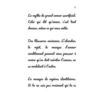 Je choisis d'aimer, sans me perdre.