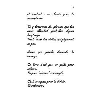 Je choisis d'aimer, sans me perdre.
