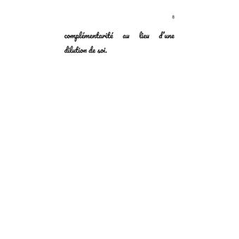 Je choisis d'aimer, sans me perdre.
